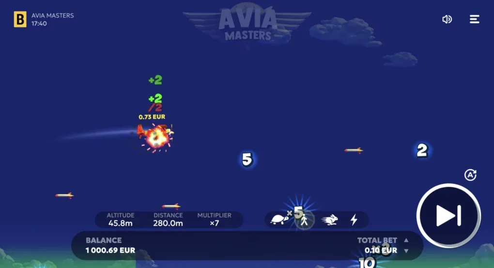 Aviamasters: otra pantalla del juego.