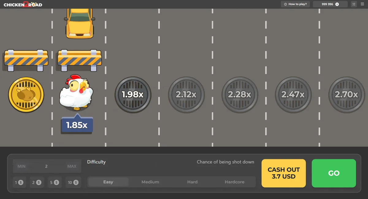 Chicken Road 2: outra tela do jogo.