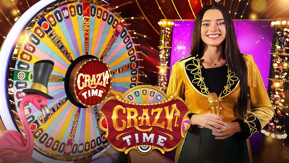 Así se ve Crazy Time.