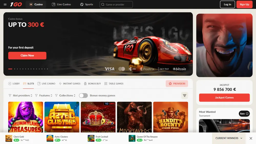 Promoções de 1GO (desktop)