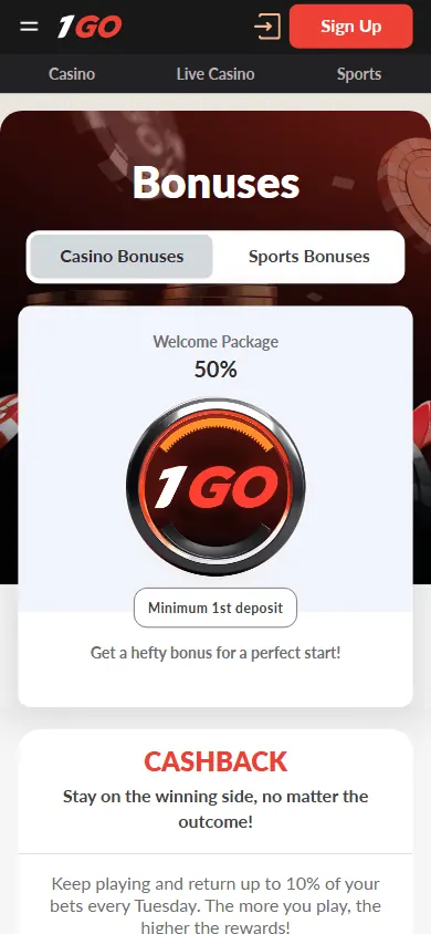 Promoções de 1GO (celular)