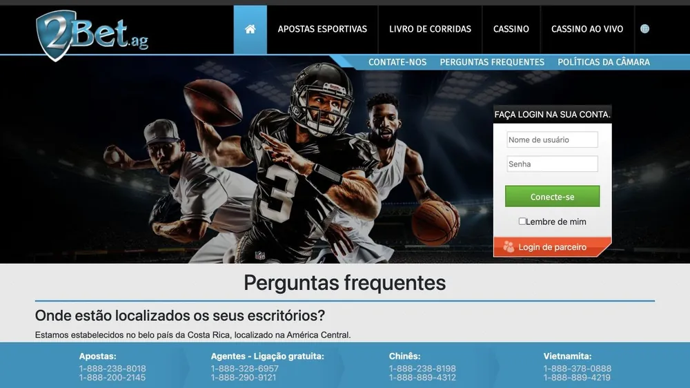 Perguntas frequentes do 2bet.ag sobre a localização dos escritórios