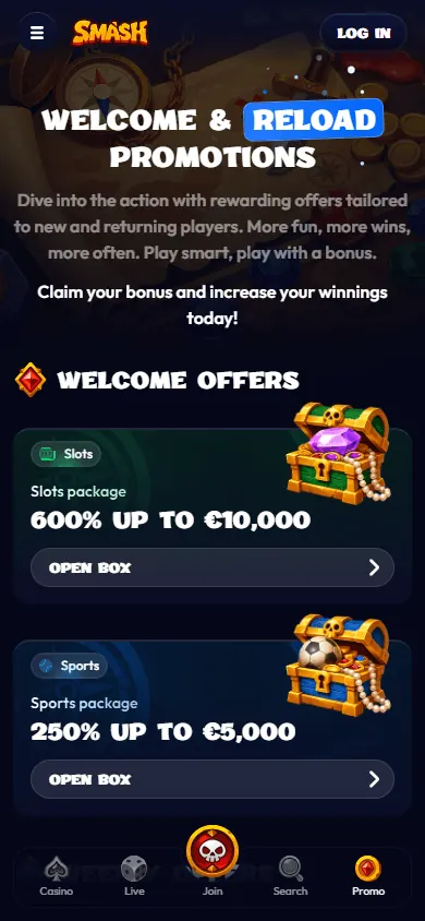 Promoções de Smash (celular)