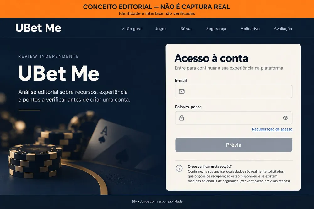 Conceito de tela de acesso com e-mail e palavra-passe