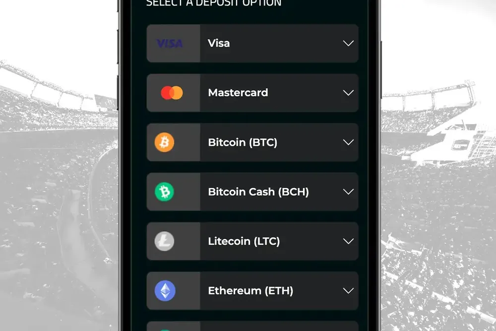 Lista de métodos de depósito da Xbet: Visa, Mastercard, Bitcoin, Bitcoin Cash, Litecoin, Ethereum