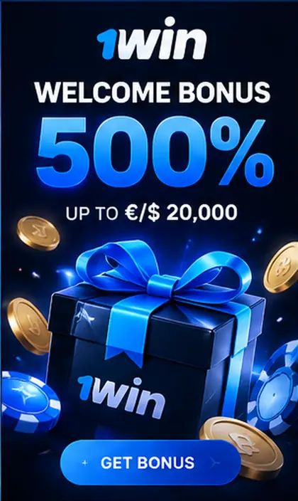 Oferta de bienvenida de 1win. Antes de aceptarla, revisa el rollover y la apuesta máxima.