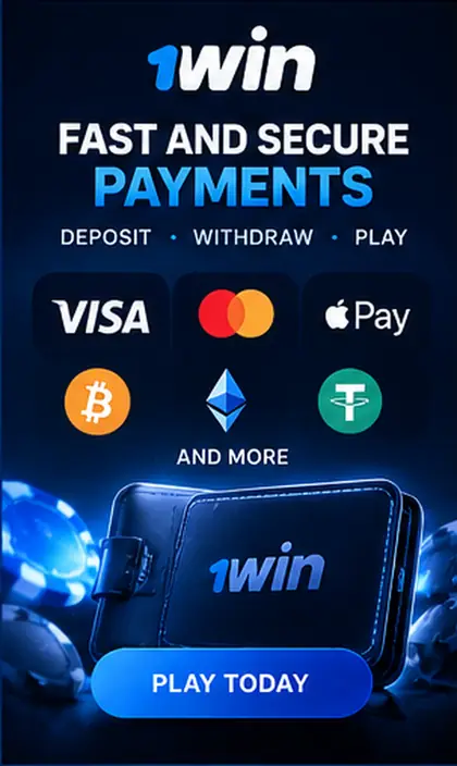 Pagos en 1win: deposita y retira con métodos a tu nombre.