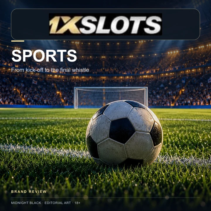 1xSlots también acepta apuestas deportivas; el bono de casino y el de deportes suelen ser distintos.