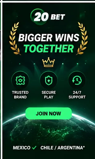 Promoción de 20Bet. Ilustración, no captura del sitio.