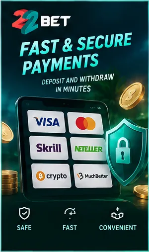 Pagos en 22Bet: deposita y retira con métodos a tu nombre.