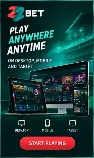 22Bet en el celular: funciona desde el navegador, la app es opcional.