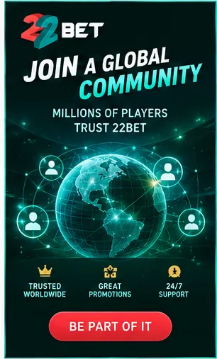 Promoción de 22Bet. Ilustración, no captura del sitio.