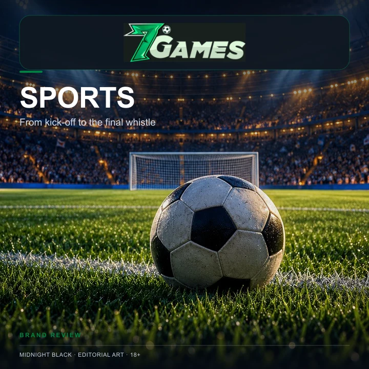 7Games também aceita apostas esportivas; o bônus de cassino e o de esportes costumam ser diferentes.