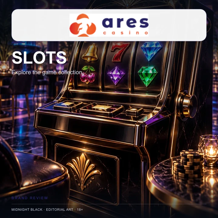 Tragamonedas en Ares Casino: el RTP de cada juego se ve en su menú de información.
