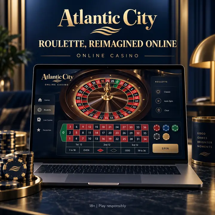 Casino en vivo de Atlantic City: mesas con crupier real.