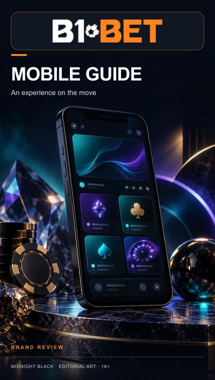 B1Bet no celular: funciona pelo navegador, o app é opcional.