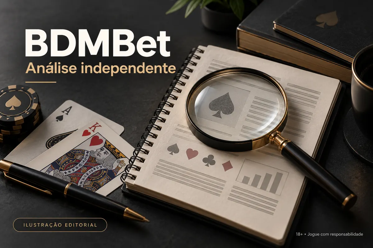 Análise independente de BDMBet: o que verificamos antes de recomendar. Ilustração editorial.