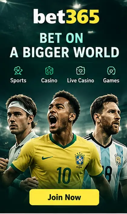 bet365 también acepta apuestas deportivas; el bono de casino y el de deportes suelen ser distintos.