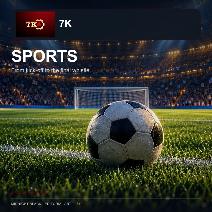 Bet7k também aceita apostas esportivas; o bônus de cassino e o de esportes costumam ser diferentes.