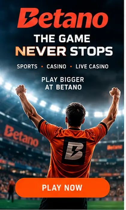 Casino en vivo de Betano: mesas con crupier real.