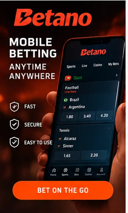 Betano en el celular: funciona desde el navegador, la app es opcional.