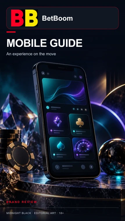 BetBoom no celular: funciona pelo navegador, o app é opcional.