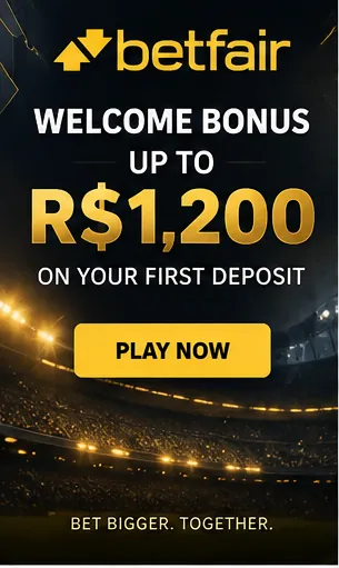 Oferta de boas-vindas de Betfair. Antes de aceitar, confira o rollover e a aposta máxima.