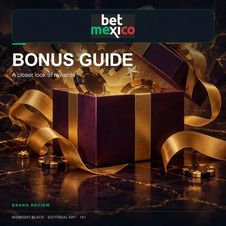 Oferta de bienvenida de Betmexico. Antes de aceptarla, revisa el rollover y la apuesta máxima.