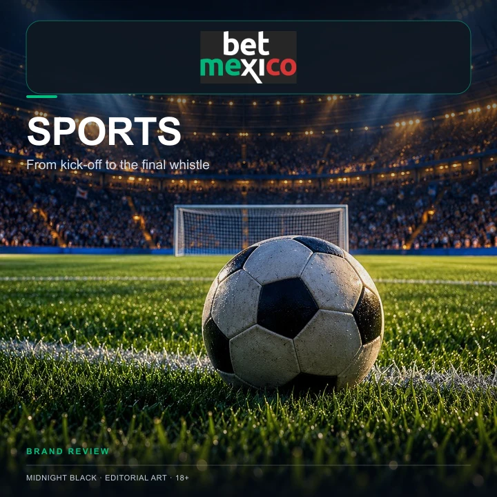 Betmexico también acepta apuestas deportivas; el bono de casino y el de deportes suelen ser distintos.