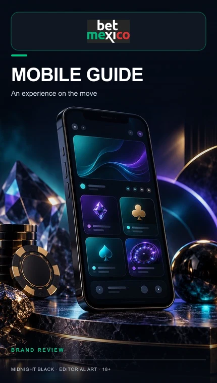 Betmexico en el celular: funciona desde el navegador, la app es opcional.