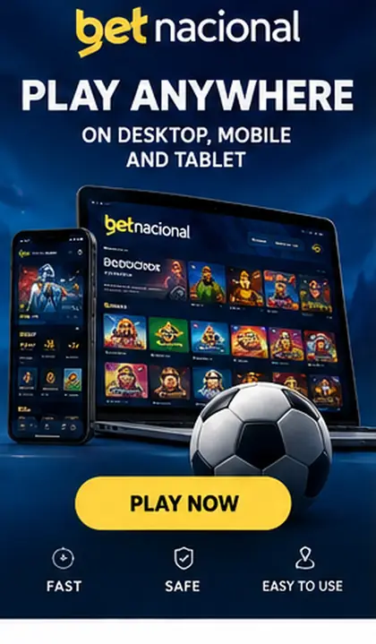 Betnacional no celular: funciona pelo navegador, o app é opcional.