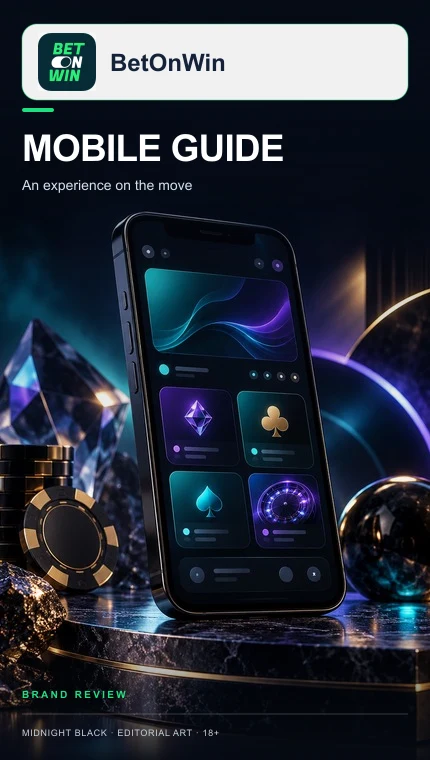 Betonwin en el celular: funciona desde el navegador, la app es opcional.