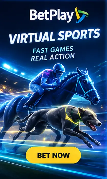 BetPlay también acepta apuestas deportivas; el bono de casino y el de deportes suelen ser distintos.