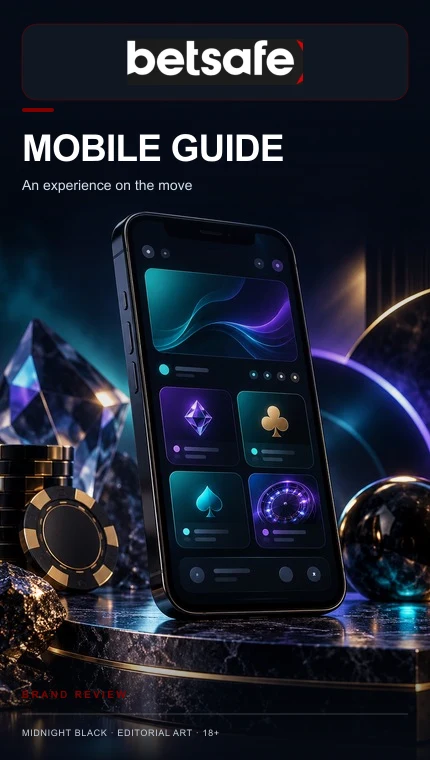 Betsafe en el celular: funciona desde el navegador, la app es opcional.