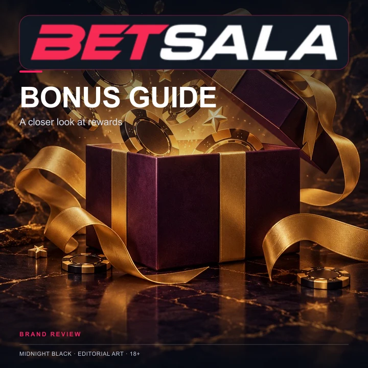 Oferta de bienvenida de Betsala. Antes de aceptarla, revisa el rollover y la apuesta máxima.