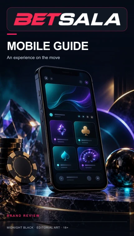 Betsala en el celular: funciona desde el navegador, la app es opcional.