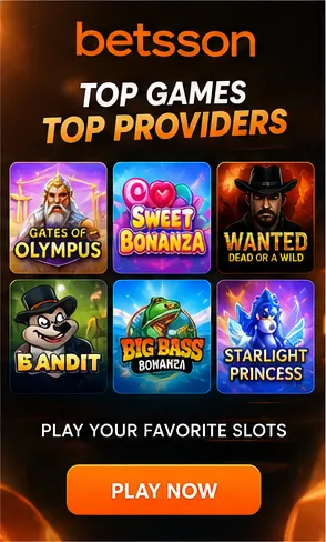 Tragamonedas en Betsson: el RTP de cada juego se ve en su menú de información.