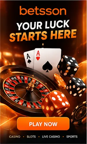 Casino en vivo de Betsson: mesas con crupier real.