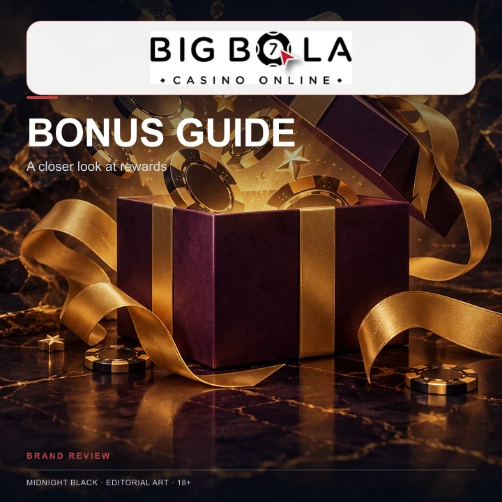 Oferta de bienvenida de Big Bola. Antes de aceptarla, revisa el rollover y la apuesta máxima.
