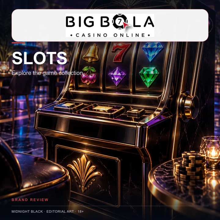 Tragamonedas en Big Bola: el RTP de cada juego se ve en su menú de información.
