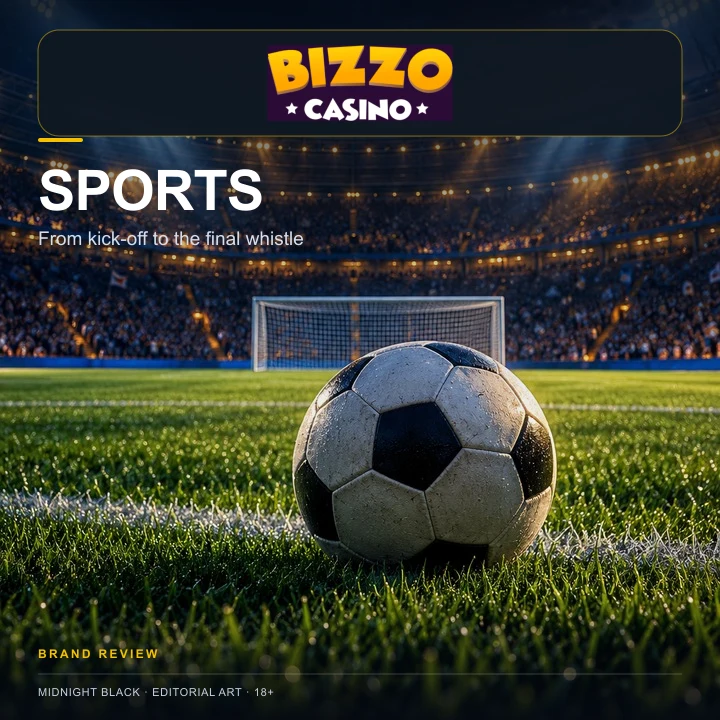 Bizzo Casino también acepta apuestas deportivas; el bono de casino y el de deportes suelen ser distintos.