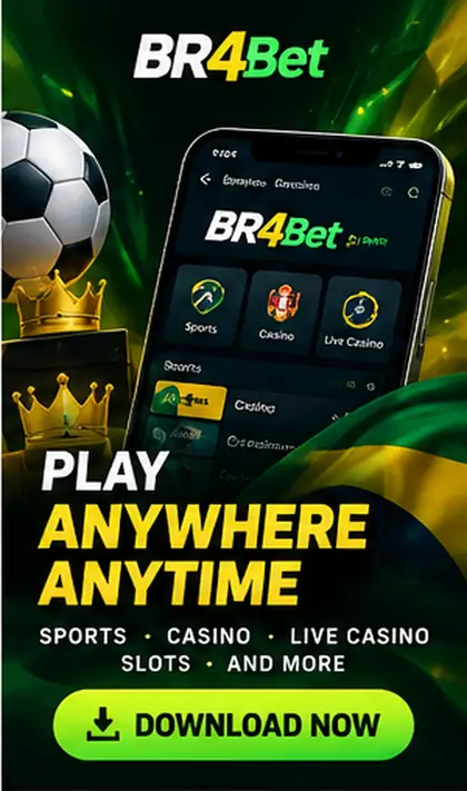 BR4Bet no celular: funciona pelo navegador, o app é opcional.