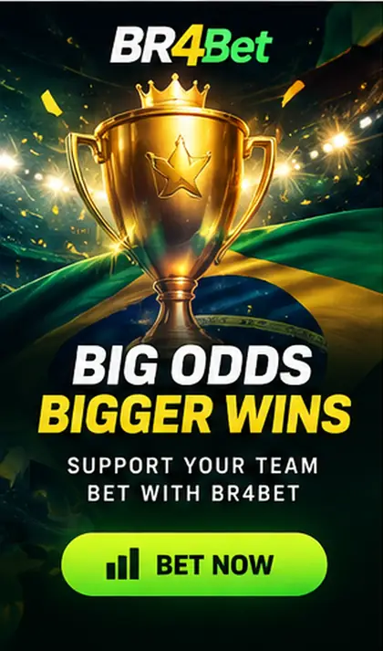 BR4Bet também aceita apostas esportivas; o bônus de cassino e o de esportes costumam ser diferentes.