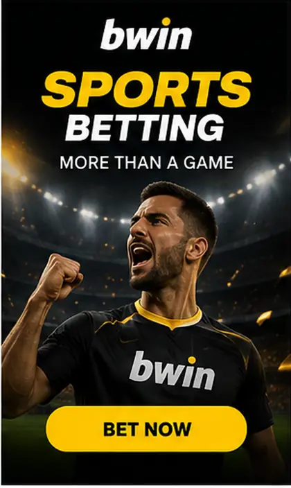 bwin también acepta apuestas deportivas; el bono de casino y el de deportes suelen ser distintos.