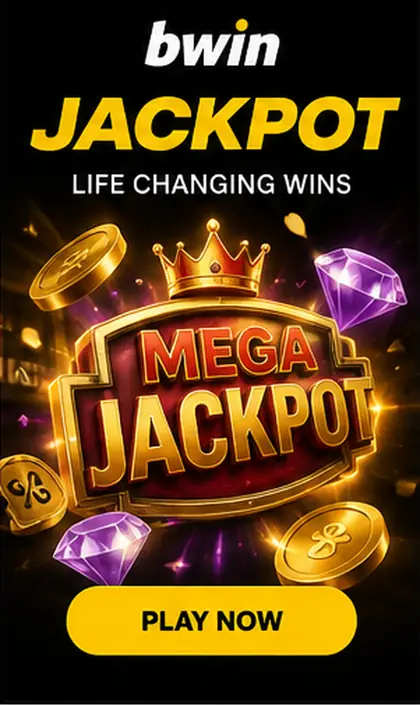 Tragamonedas en bwin: el RTP de cada juego se ve en su menú de información.