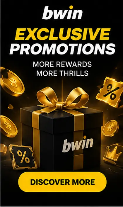 Oferta de bienvenida de bwin. Antes de aceptarla, revisa el rollover y la apuesta máxima.