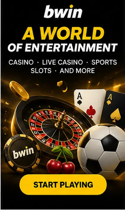 Casino en vivo de bwin: mesas con crupier real.