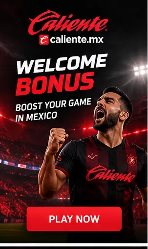 Oferta de bienvenida de Caliente. Antes de aceptarla, revisa el rollover y la apuesta máxima.