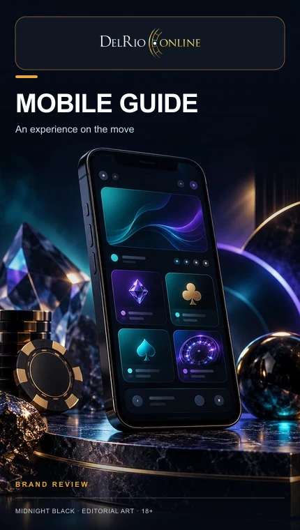 Del Río Online en el celular: funciona desde el navegador, la app es opcional.