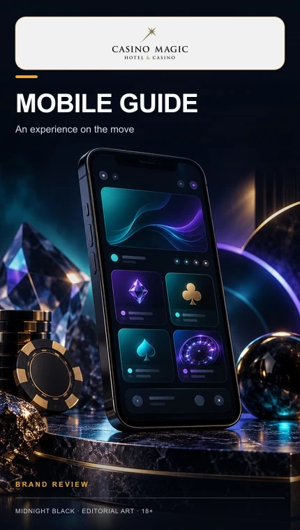 Casino Magic Online en el celular: funciona desde el navegador, la app es opcional.